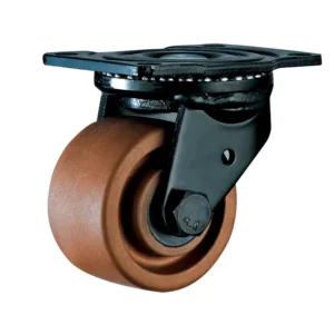 3-Inch Heavy Duty Low Profile Swivel Caster for Bakery and Kitchen Trolleys – 550kg Capacity